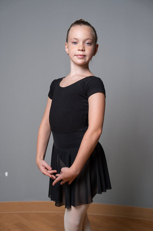 Kids Classic Leotard in Black