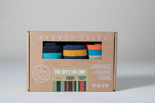 Bamboo Socks - The Sky's the Limit