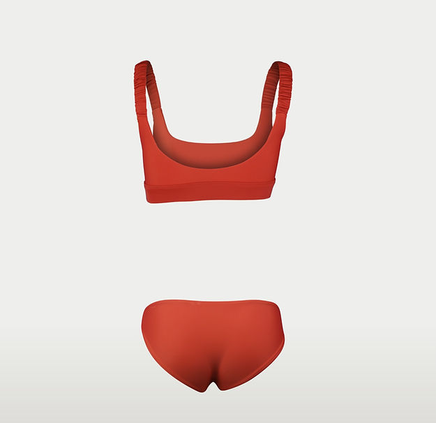 Wujood Coral Activewear Set